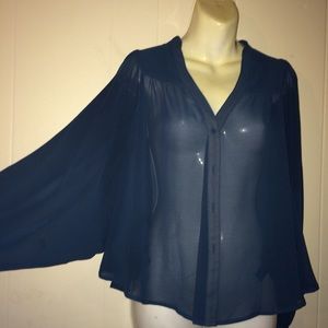 Violet Heart Top Sz M